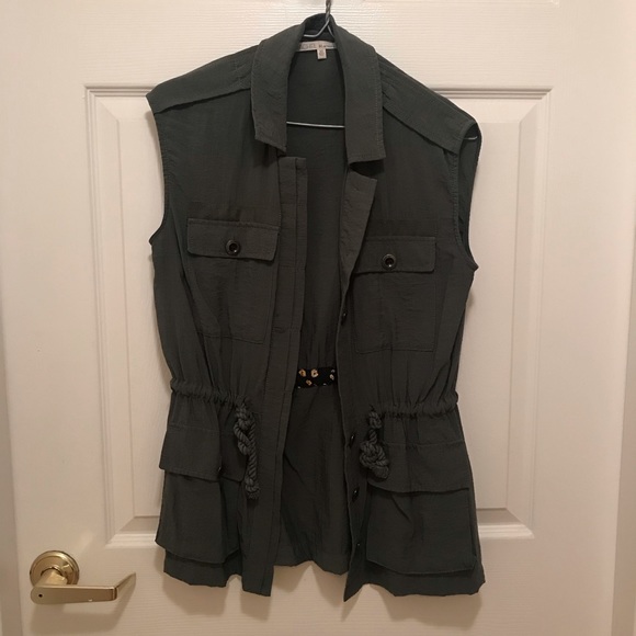 RACHEL Rachel Roy Tops - Green utility vest RACHEL Rachel Roy Tops - Green utility vest